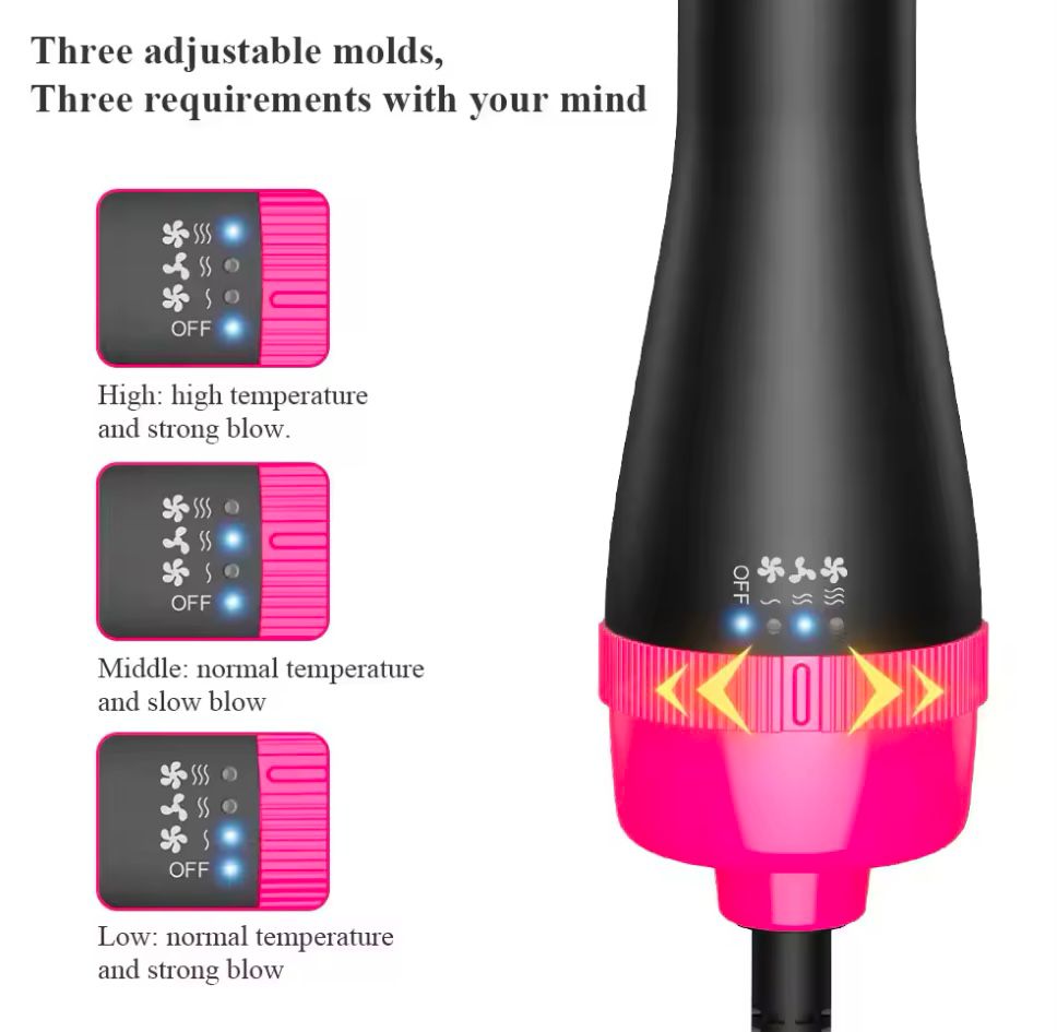 4-in-1 Hot Hair Brush